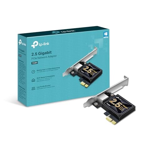 TP-Link 2.5Gbps PCIe Network Card: $22.46