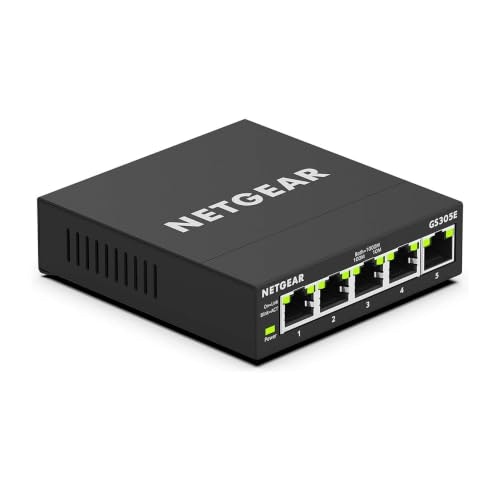 Netgear 5-Port Gigabit Ethernet Smart Managed Switch: $18.99 Netgear 5-Port Gigabit Ethernet Smart Managed Switch: $18.99