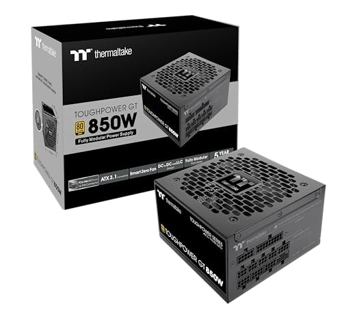 Thermaltake Toughpower GT 850W ATX 3.1 80 Plus Gold Power Supply: $64.48 Thermaltake Toughpower GT 850W ATX 3.1 80 Plus Gold Power Supply: $64.48