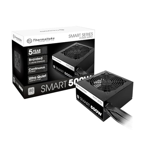 Thermaltake Smart 500W 80+ White Power Supply: $37.99 Thermaltake Smart 500W 80+ White Power Supply: $37.99