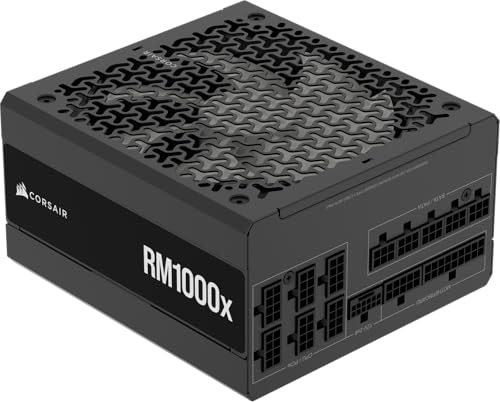Corsair RM1000x 1,000W Fully Modular ATX Power Supply: $144.20 Corsair RM1000x 1,000W Fully Modular ATX Power Supply: $144.20