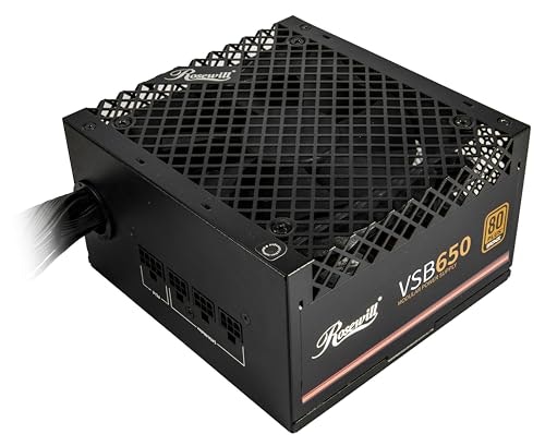 Rosewill VSB 650W 80+ Bronze Semi-Modular Power Supply: $47.47