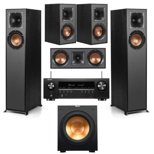 Klipsch Reference 5.1 Home Theater Speaker System with Denon AVR-S670H Receiver: $1,320 Klipsch Reference 5.1 Home Theater Speaker System with Denon AVR-S670H Receiver: $1,320