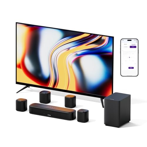 Ultimea Aura A40 7.1-Channel Sound Bar and Subwoofer System: $118.99 Ultimea Aura A40 7.1-Channel Sound Bar and Subwoofer System: $118.99