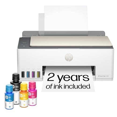 HP Smart Tank 5000 Wireless All-in-One Ink Tank Printer: $139.99 HP Smart Tank 5000 Wireless All-in-One Ink Tank Printer: $139.99