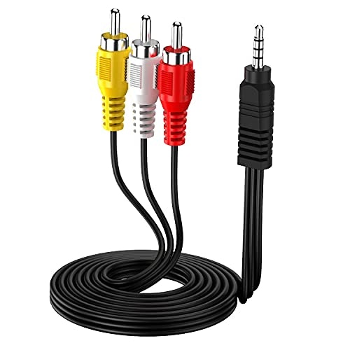 Eanetf 3.5mm to RCA AV Cable 5-foot: $4.79 Eanetf 3.5mm to RCA AV Cable 5-foot: $4.79
