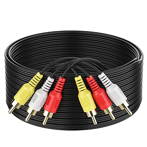 Abireiv 10-Foot 3RCA to 3RCA Composite Audio Video Cable: $4.79 Abireiv 10-Foot 3RCA to 3RCA Composite Audio Video Cable: $4.79