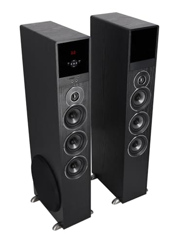 Rockville TM150B 1,000W Powered Home Theater Tower Speaker System: $369.95 Rockville TM150B 1,000W Powered Home Theater Tower Speaker System: $369.95