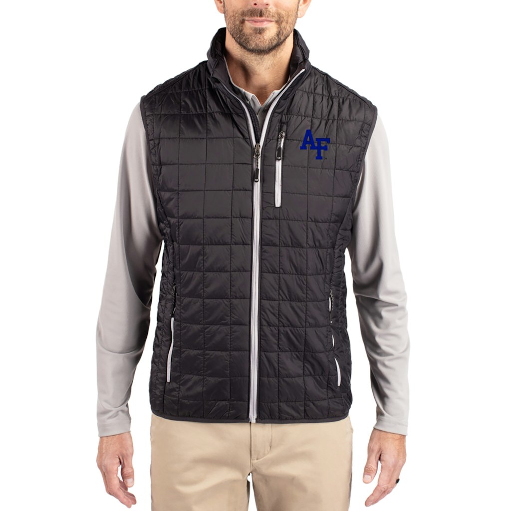 Cutter & Buck Air Force Falcons Rainier Eco PrimaLoft Puffer Vest: $209.99