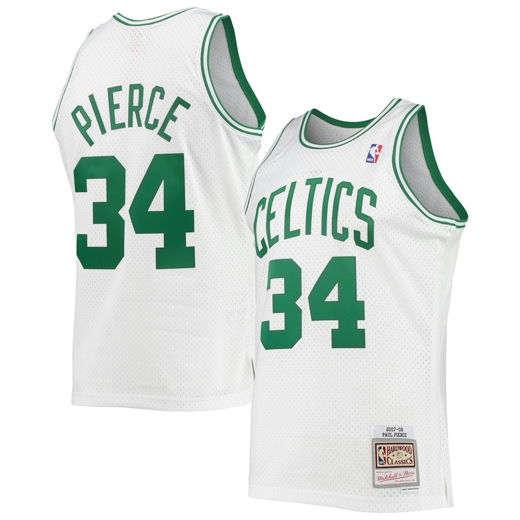 Mitchell & Ness Boston Celtics Paul Pierce Hardwood Classics Swingman Jersey: $134.99