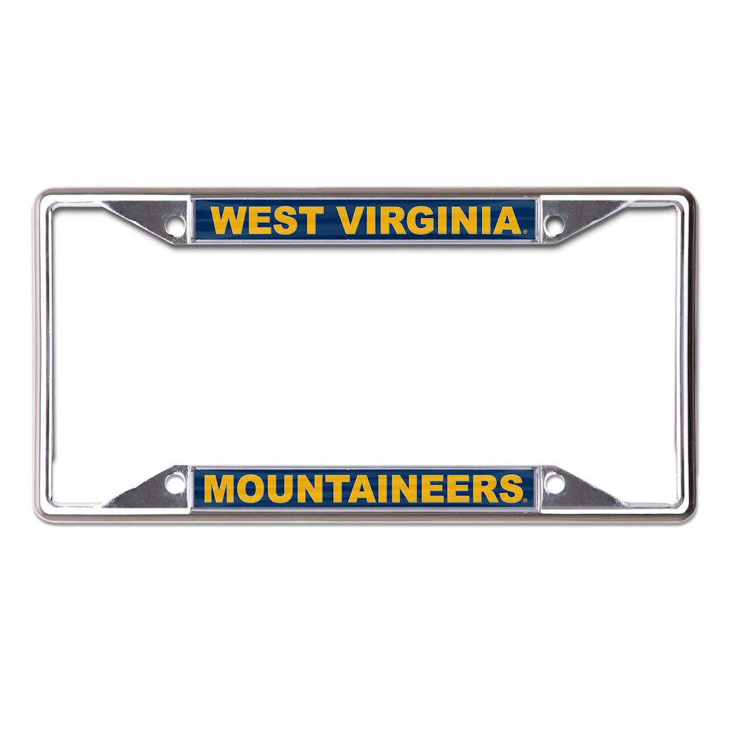 WinCraft West Virginia Mountaineers Metal License Plate Frame: $24.99