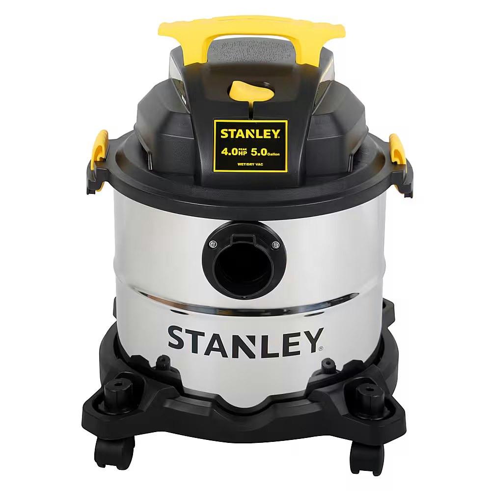 Stanley 5-Gallon Wet/Dry Vacuum: $50