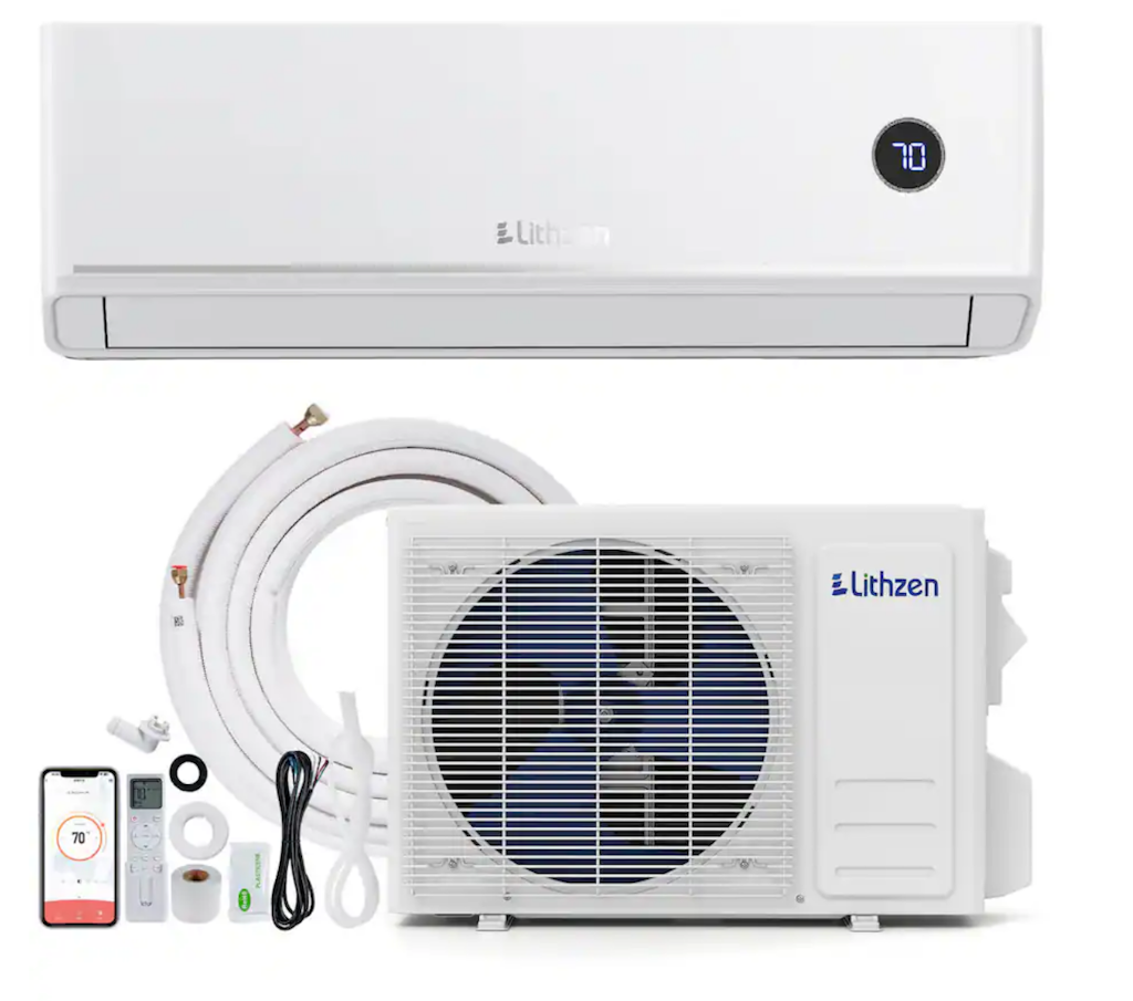 Lithzen 24000-BTU Mini Split Air Conditioner & Heater: $720