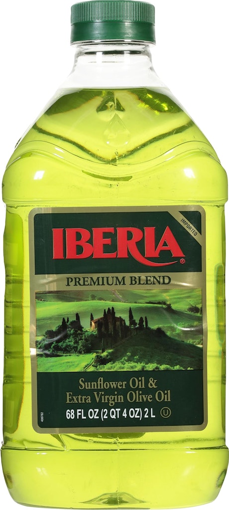 Iberia Sunflower Oil & Extra Virgin Olive Oil Blend 68-oz. Bottle: $8.48 w/ Prime Iberia Sunflower Oil & Extra Virgin Olive Oil Blend 68-oz. Bottle: $8.48 w/ Prime