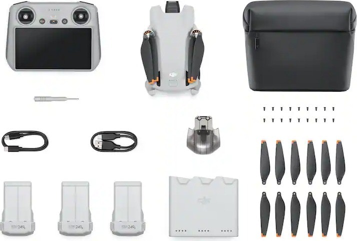 DJI Mini 3 Fly More Combo Drone: $449