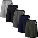 Men's Athletic Mesh Shorts w/ Pockets 5-Pack for $20 + free shipping w/ $35