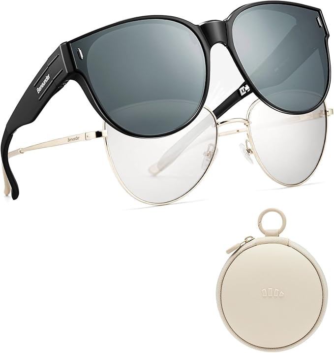 Beneunder Polarized Foldable Fit Over Sunglasses : $26 w/ Prime