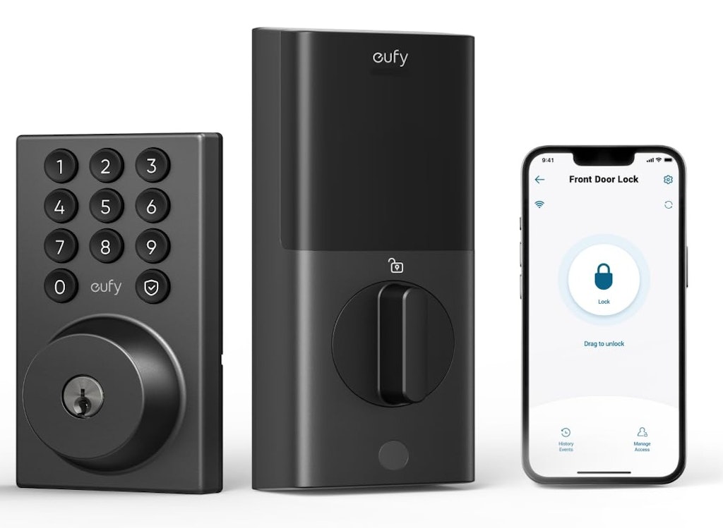 eufy Security Smart Lock C30 Keyless Entry Deadbolt: $55 w/ Prime