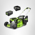 Greenworks 60V 21" Brushless Cordless Push Lawn Mower w/ 5.0Ah Battery for $330 w/ Prime + free shipping