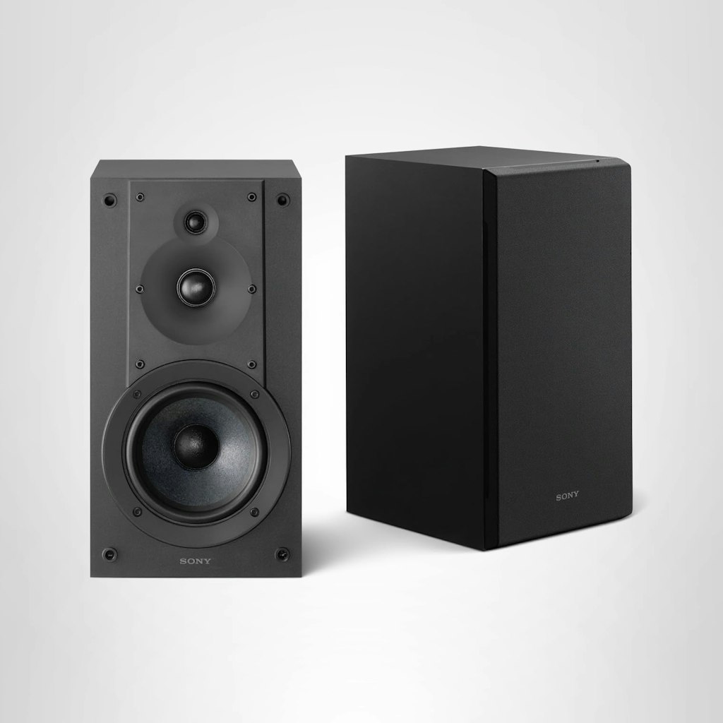 Sony CS 3-Way 3-Driver Hi-Res Bookshelf Speaker Pair: $153