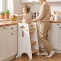 Cosyland Adjustable Height Toddler Standing Tower for $80 w/ Prime + free shipping