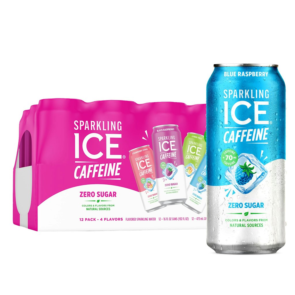 Sparkling Ice Caffeine Sparkling Water Variety Pack 12-Count: $11 w/ Prime Sparkling Ice Caffeine Sparkling Water Variety Pack 12-Count: $11 w/ Prime