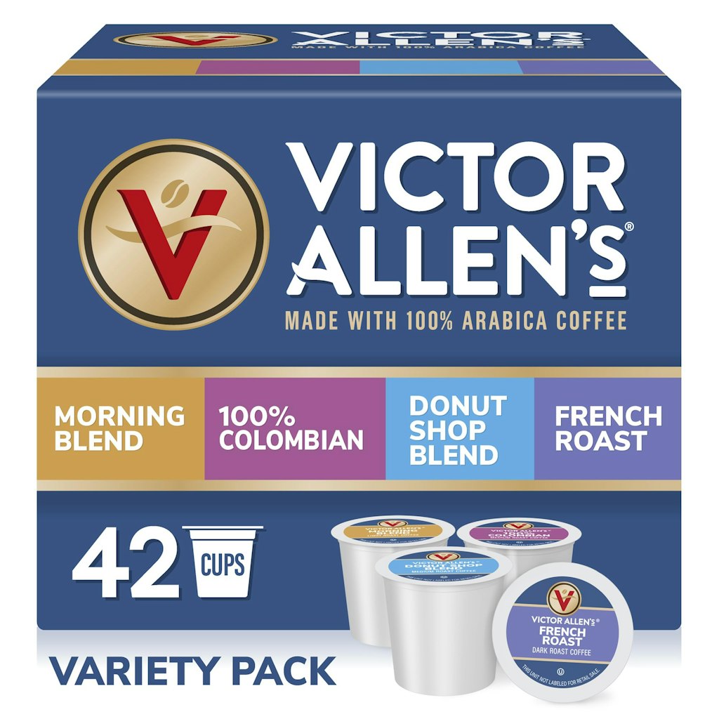 Victor Allen's Coffee Pod Variety Pack 42-Count: $17 w/ Prime Victor Allen's Coffee Pod Variety Pack 42-Count: $17 w/ Prime