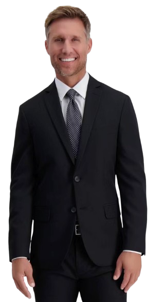 Haggar Men's H26 Slim-Fit Suit Jacket: $32 Haggar Men's H26 Slim-Fit Suit Jacket: $32