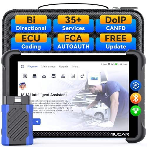 Mucar 892BT Full System AI Bidirectional Scan Tool: $497.69 Mucar 892BT Full System AI Bidirectional Scan Tool: $497.69