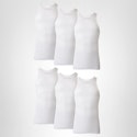 Hanes Men's Cotton Tank Undershirt 6-Pack for $11 w/ Prime + free shipping w/ Prime