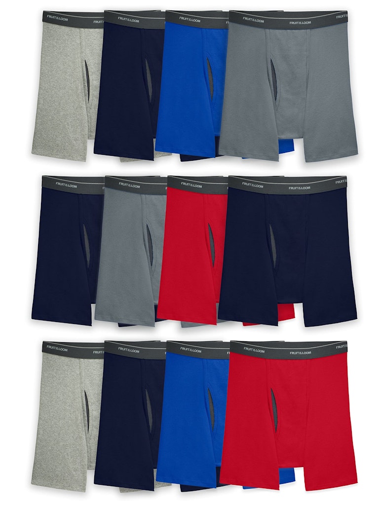 Fruit of the Loom Men's Coolzone Boxer Briefs 12-Pack: $28 w/ Prime