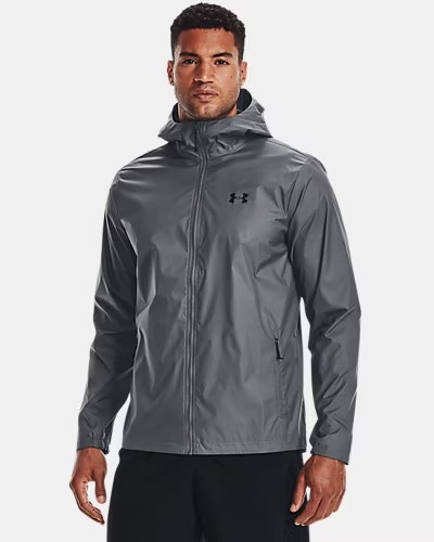 Under Armour UA Storm Forefront Men's Rain Jacket (size L only): $30 Under Armour UA Storm Forefront Men's Rain Jacket (size L only): $30