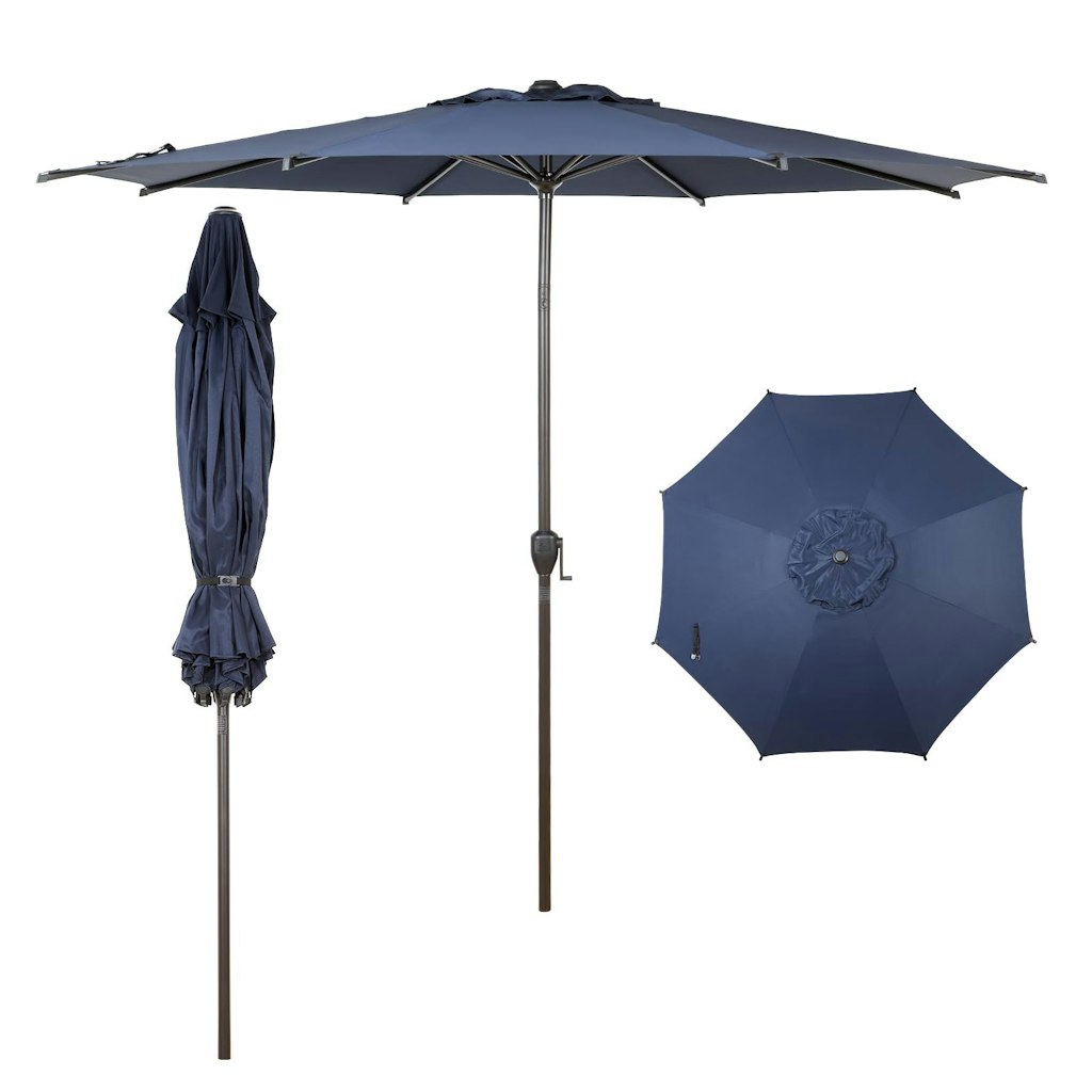 Abba Patio 9' Lyon Outdoor Patio Umbrella w/ Push Button Tilt & Crank: $28 w/ Prime