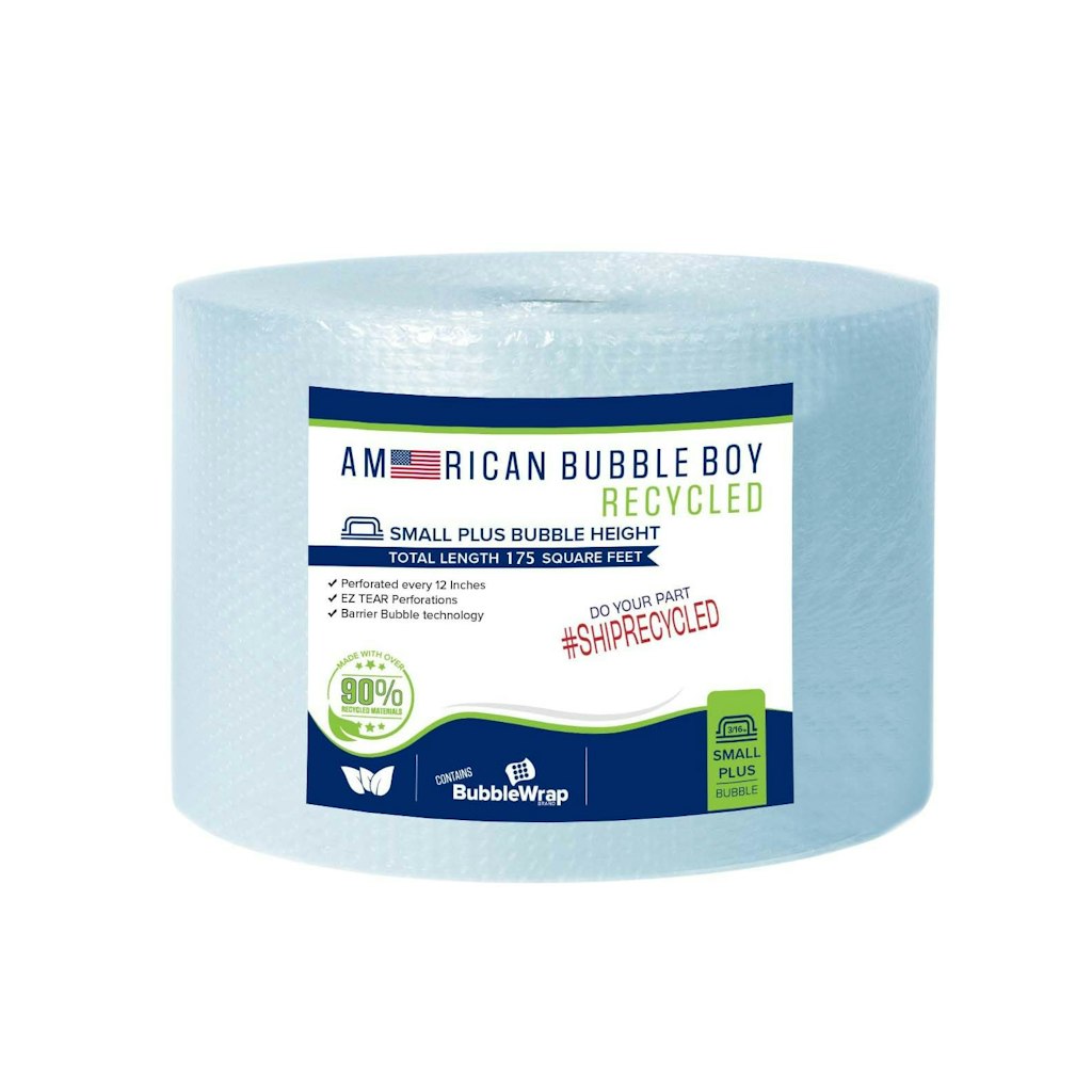 American Bubble Boy 175-Foot Recycled Bubble Wrap Roll: $20