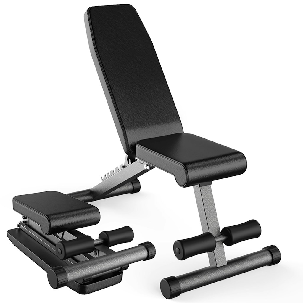 Finer Form 5-in-1 Adjustable & Foldable Weight Bench: $85 w/ Prime