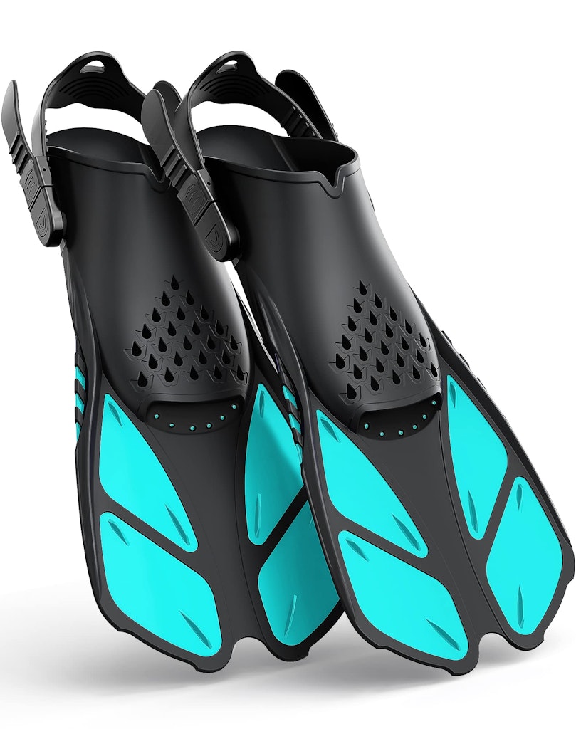 Greatever Open Heel Adjustable Snorkel Fins: $24 w/ Prime