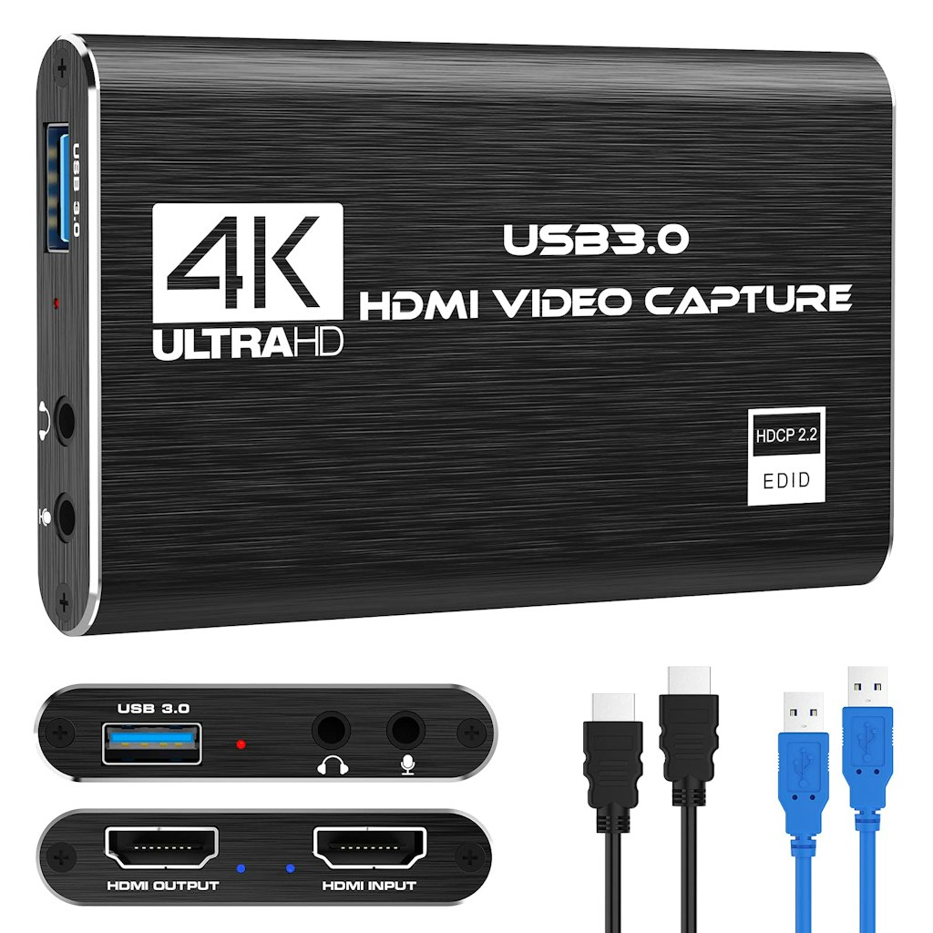 4K HDMI to USB 3.0 Capture Card: $22 4K HDMI to USB 3.0 Capture Card: $22