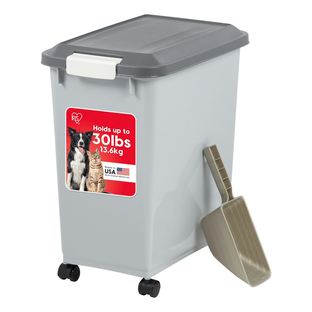 IRIS USA 30-lb. Airtight Dog Food Storage Container: $22