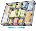 Marbrasse Expandable Mesh Drawer Organizer for $18 w/ Prime + free shipping