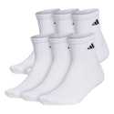 adidas Men's Athletic Cushioned Quarter Socks 6-Pack for $16 w/ Prime + free shipping