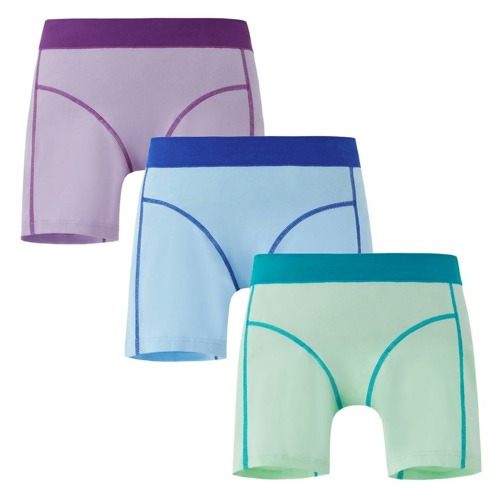 Innersy Girls Cotton Boxer Briefs 3-Pack: $12.99 Innersy Girls Cotton Boxer Briefs 3-Pack: $12.99