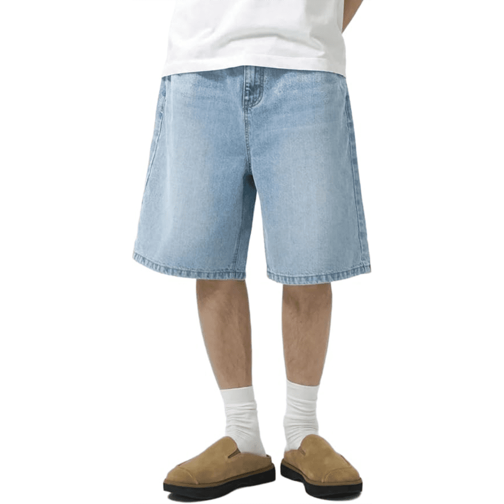 Men's Loose Fit Denim Jean Shorts: $23.49 Men's Loose Fit Denim Jean Shorts: $23.49