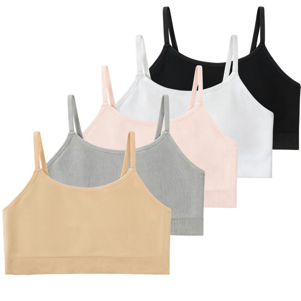 Luopital Women's Seamless Bralette 5-Pack: $19.99