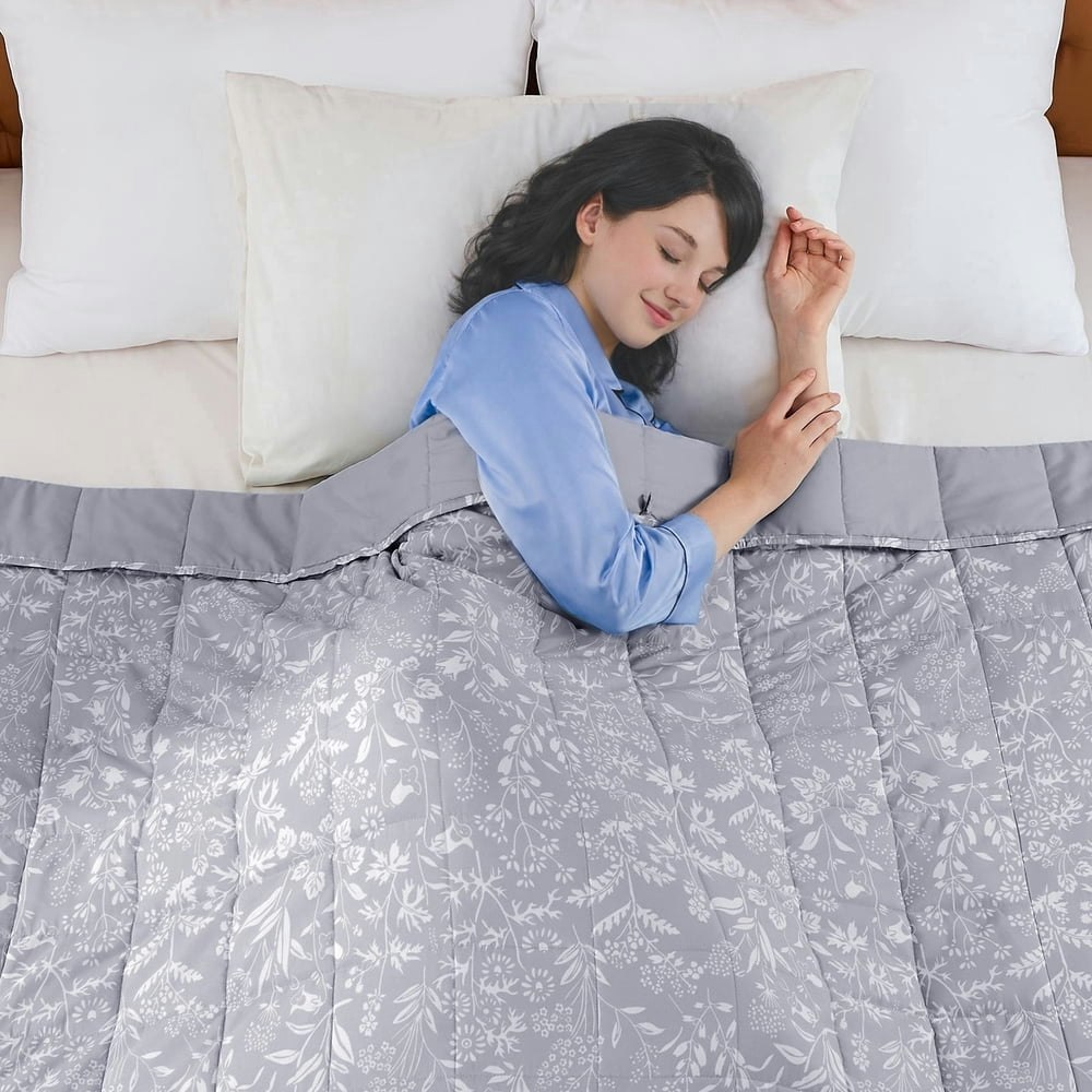 Teler 20-lb 60" x 80" Cooling Weighted Blanket: $51.29 Teler 20-lb 60" x 80" Cooling Weighted Blanket: $51.29