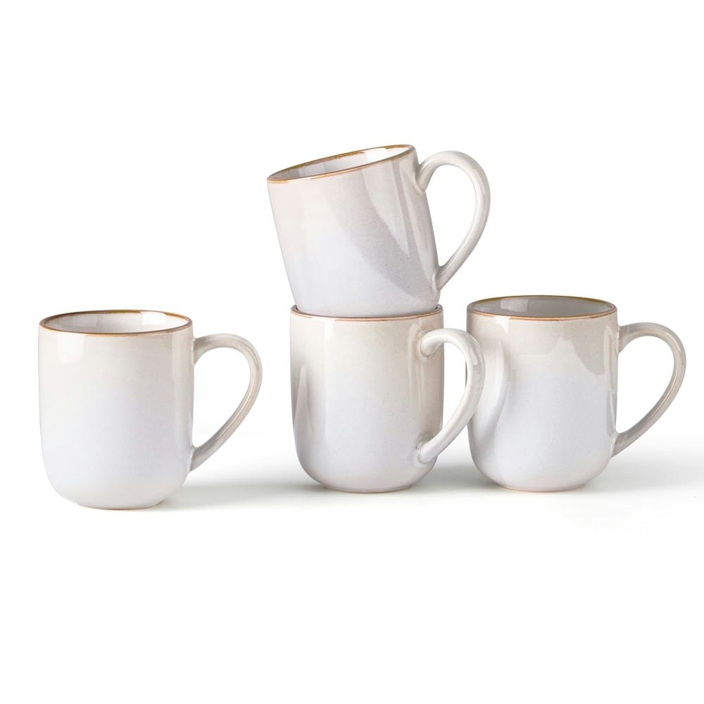 Vesteel 14oz Ceramic Coffee Mug 4-Pack: $17.99