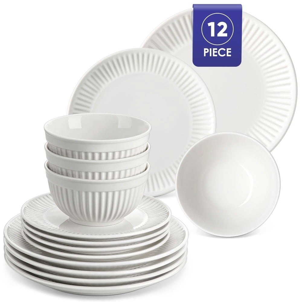 Vancasso 12-Piece Ceramic Dinnerware Set: $32.99