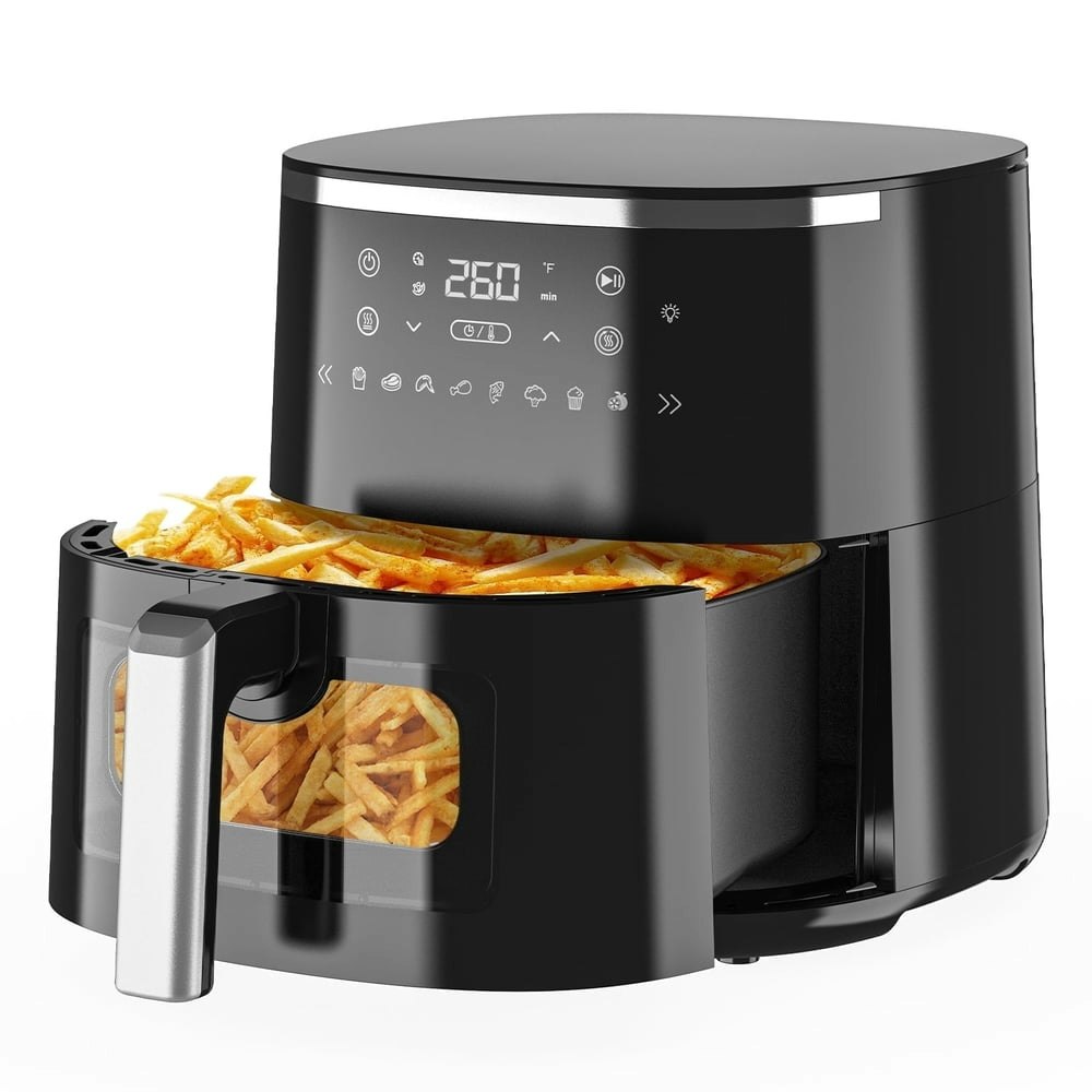 WiseStone 4.5-Quart 8-in-1 Air Fryer Toaster Oven: $50.99 WiseStone 4.5-Quart 8-in-1 Air Fryer Toaster Oven: $50.99