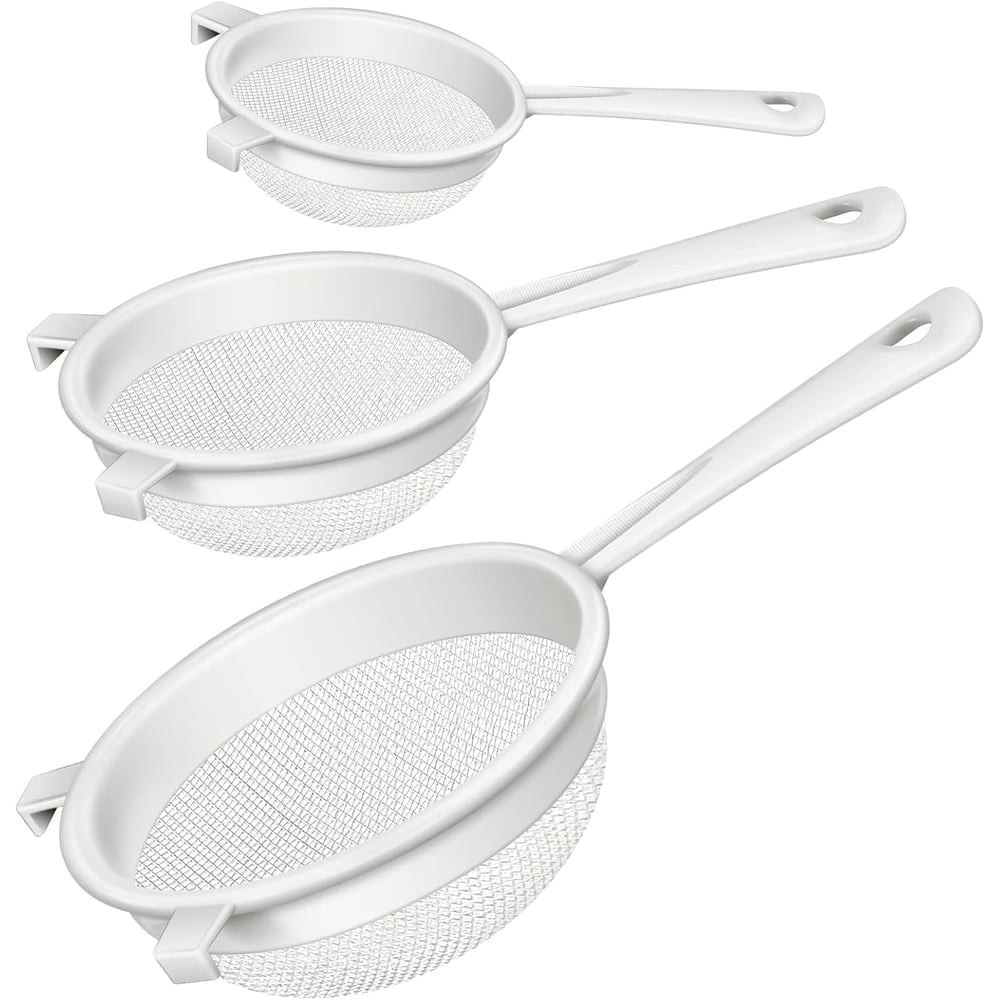 Fine Mesh Kitchen Strainer 3-Pack: $8.09