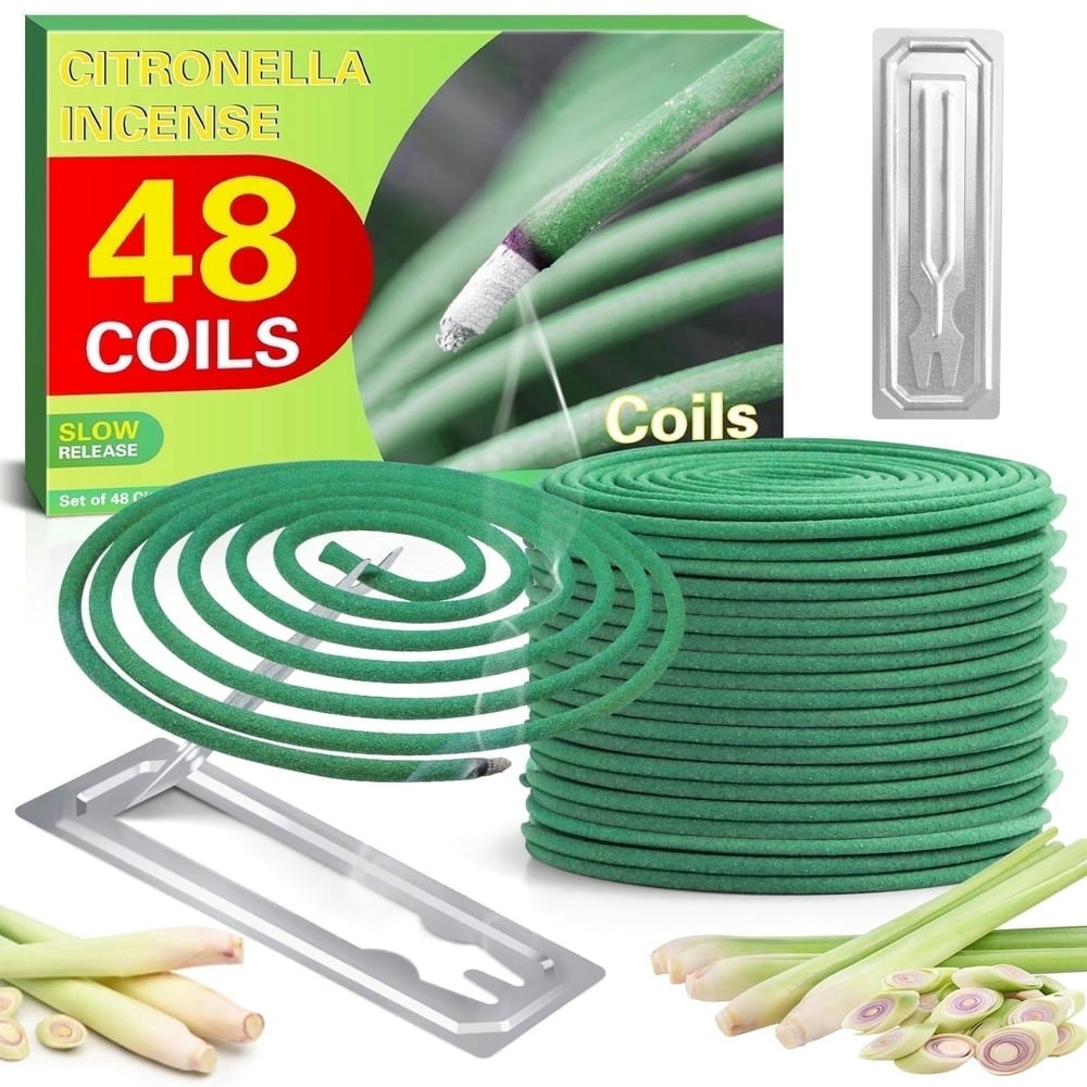 La Bellefée Citronella Incense Coils 48-Pack: $8.79 La Bellefée Citronella Incense Coils 48-Pack: $8.79