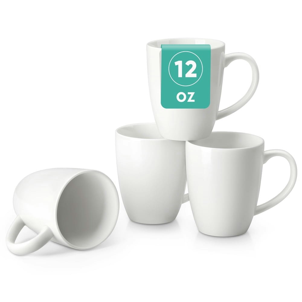 Vancasso 12-oz Ceramic Coffee Mug 4-Pack: $13.99